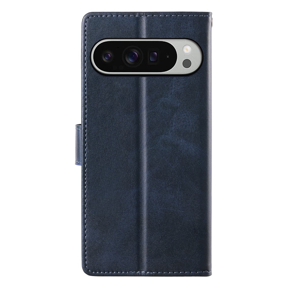  Google Pixel 11 Pro XL Fodral Läder Blå
