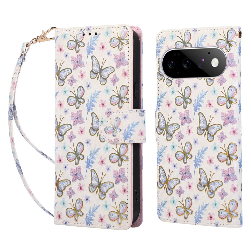  Google Pixel 11/11 Pro Fodral Med Tryck Blommigt