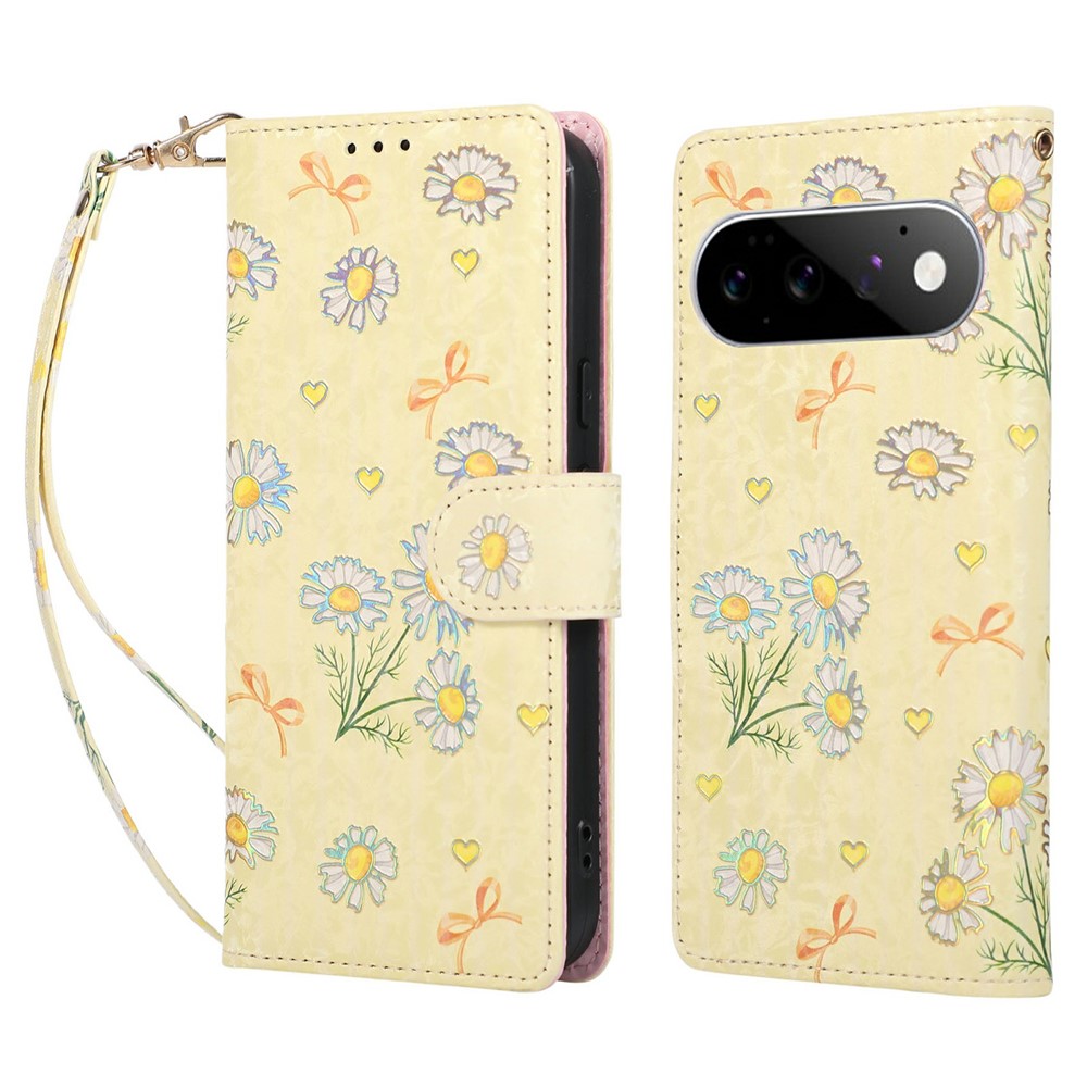  Google Pixel 11 Pro XL Fodral Med Tryck Blommor