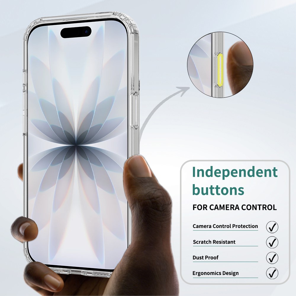  iPhone 18 Skal MagSafe TPU Transparent