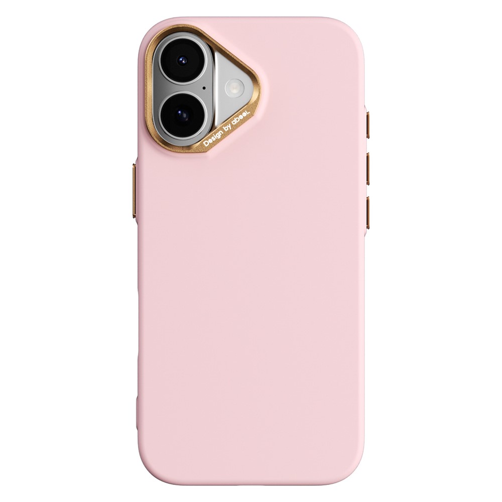 ABEEL ABEEL iPhone 17 / 18 Skal MagSafe Silikon PC Light Rosa