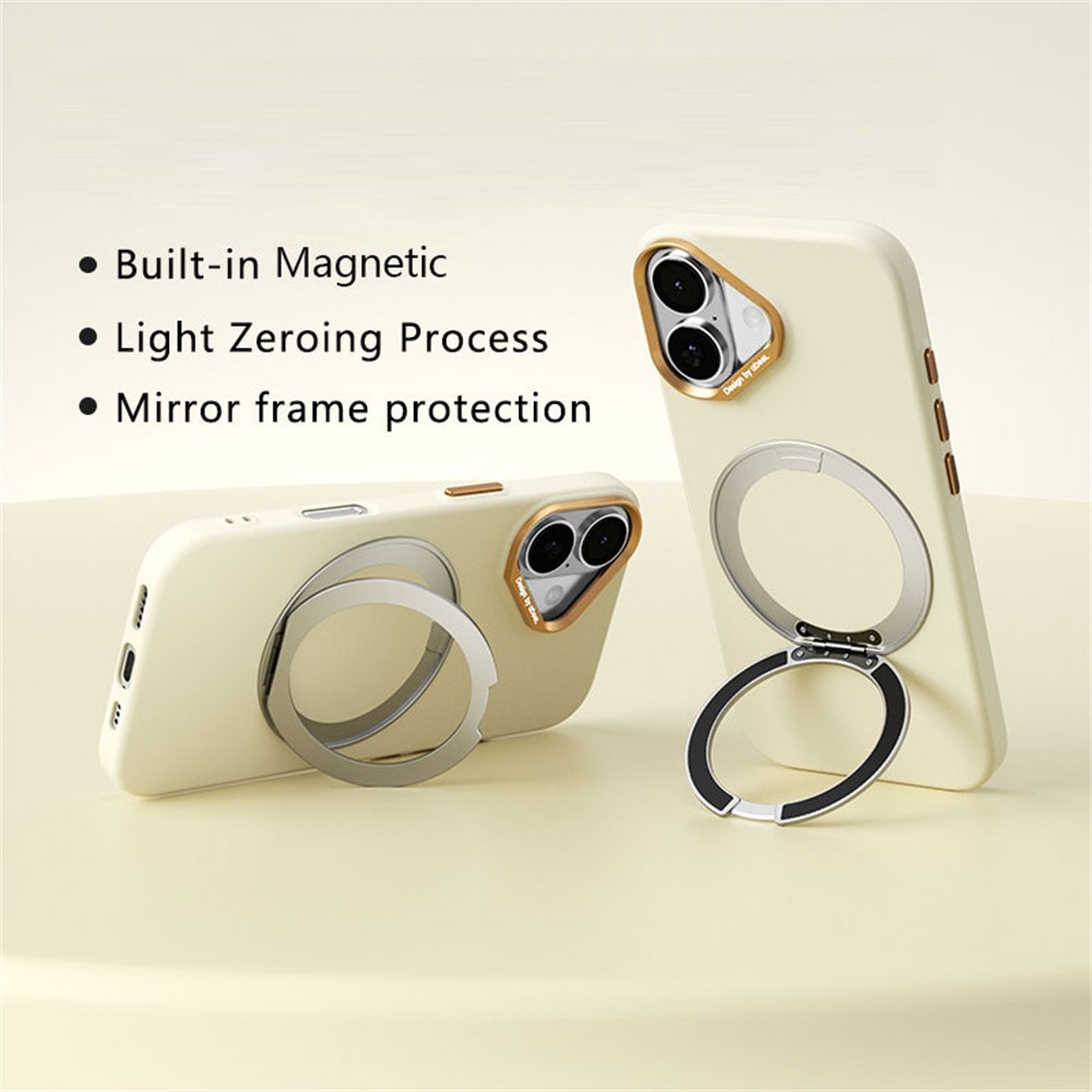 ABEEL ABEEL iPhone 17 / 18 Skal MagSafe Silikon PC Gul