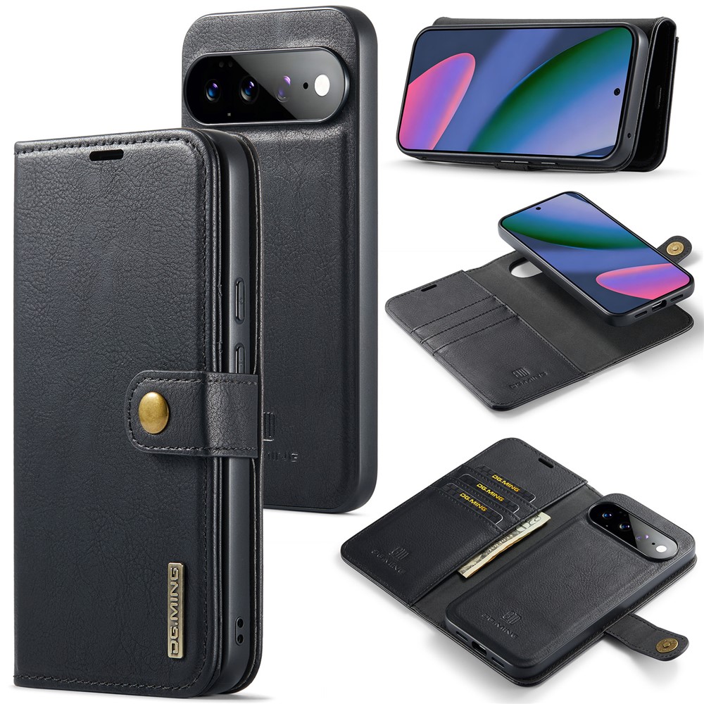 DG.MING DG.MING Google Pixel 11 Pro XL Fodral Magnet 2in1 Svart