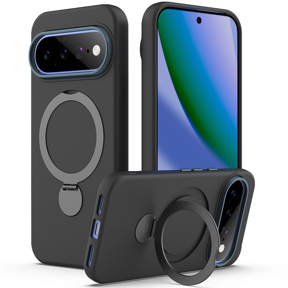  Pixel 11/11 Pro/10/10 Pro/9/9 Pro Skal Med Magnetstativ