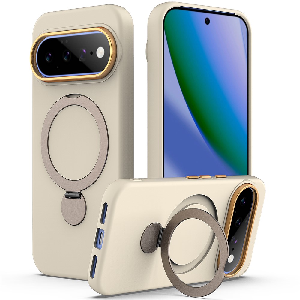  Google Pixel 11/10/9 Pro XL Skal Med Magnet & Ringstativ