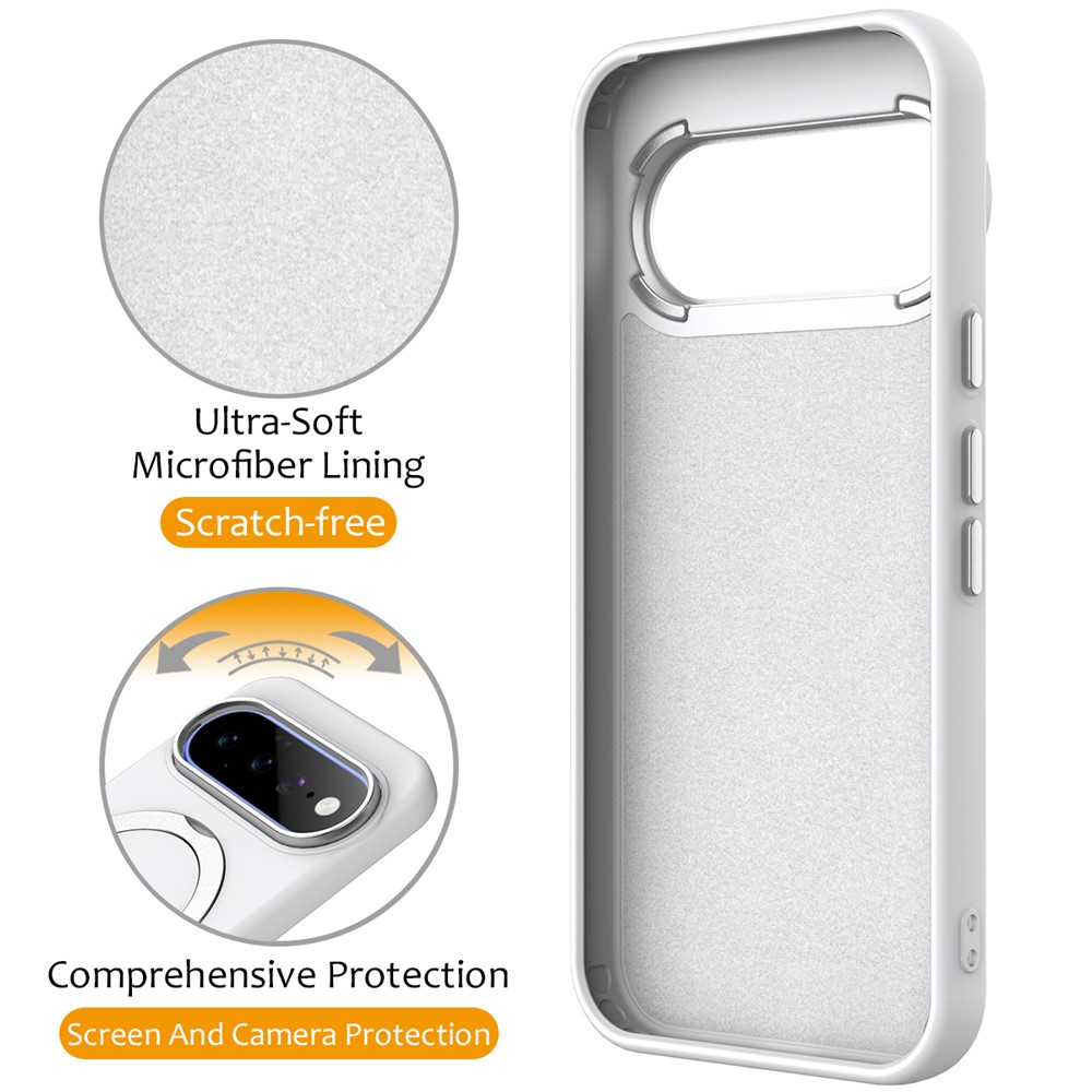  Google Pixel 11/10/9 Pro XL Skal Med Magnet & Ringstativ