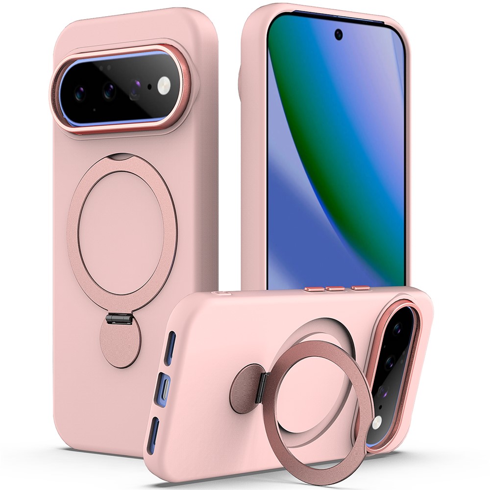 Google Pixel 11/10/9 Pro XL Skal Med Magnet & Ringstativ