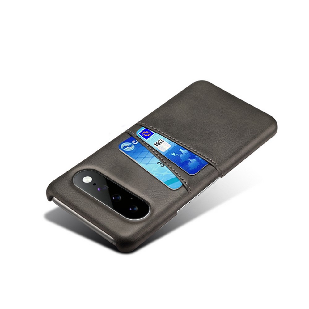  Google Pixel 11 Pro XL Skal PU Läder Med 2 Kortfack