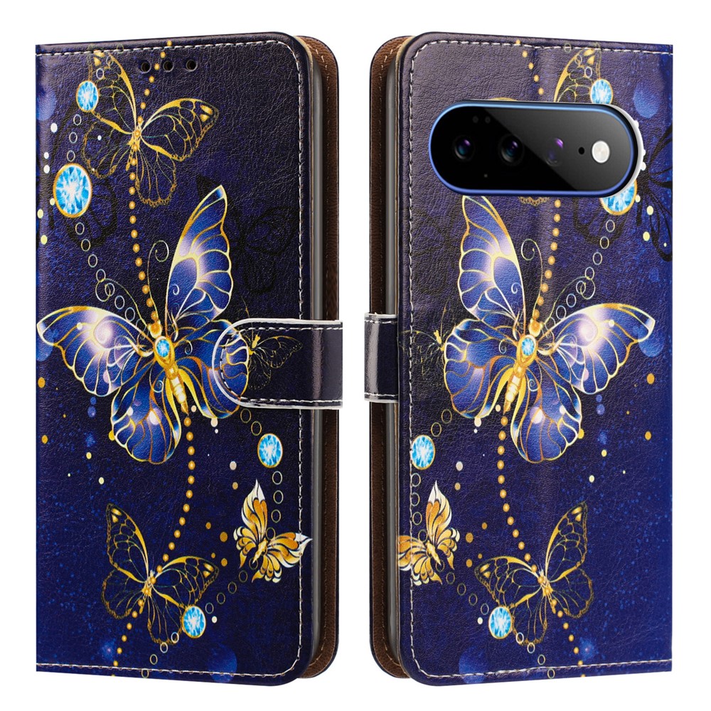  Google Pixel 9 Pro XL/10 Pro XL Fodral Med Mönster Fjärilar