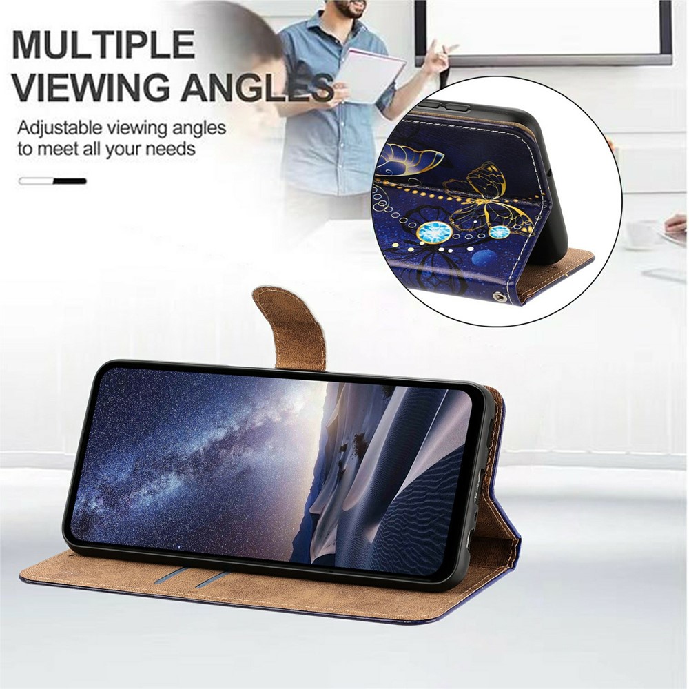  Google Pixel 9 Pro XL/10 Pro XL Fodral Med Mönster Fjärilar