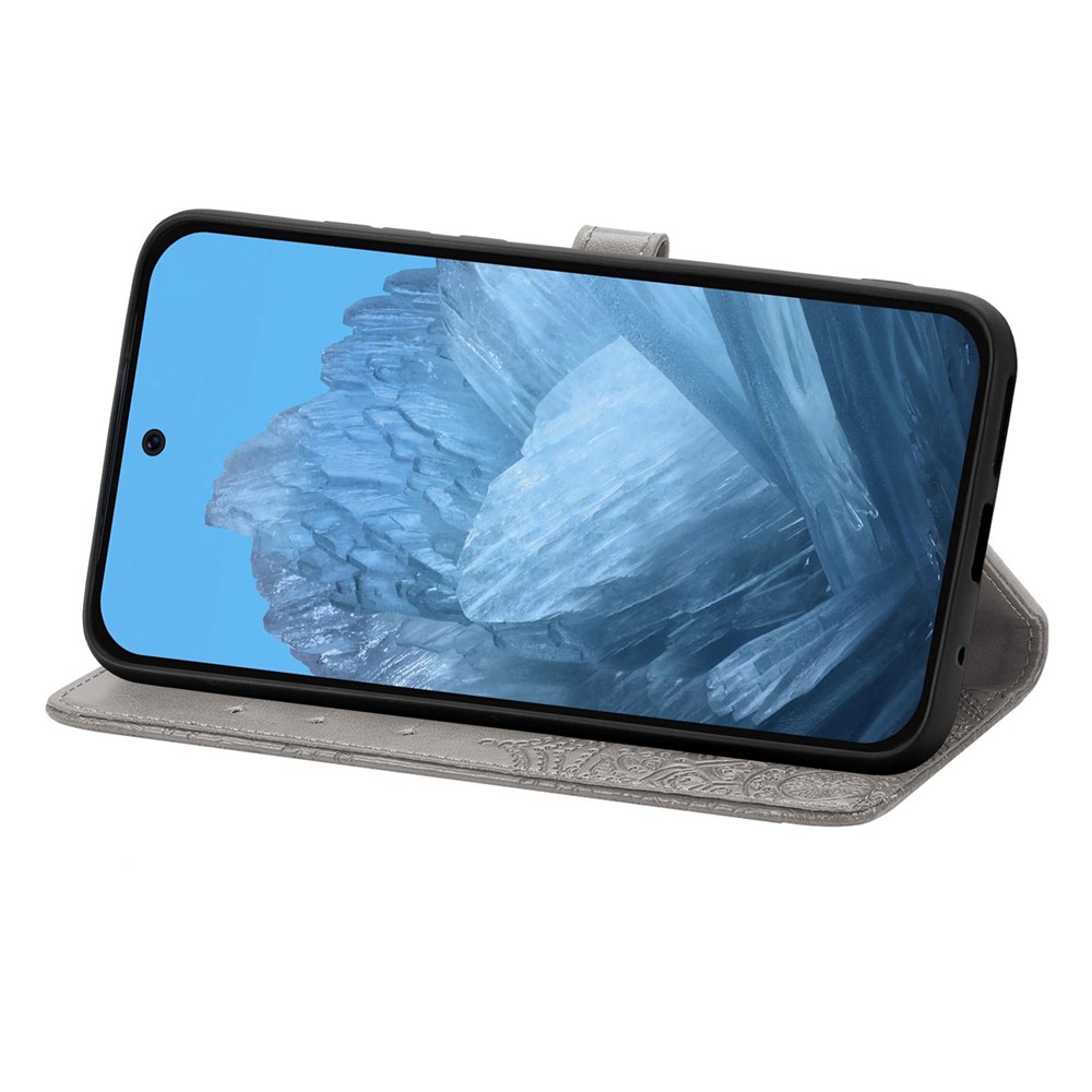  Google Pixel 11 / 11 Pro Fodral Med Mönster Mandala Grå