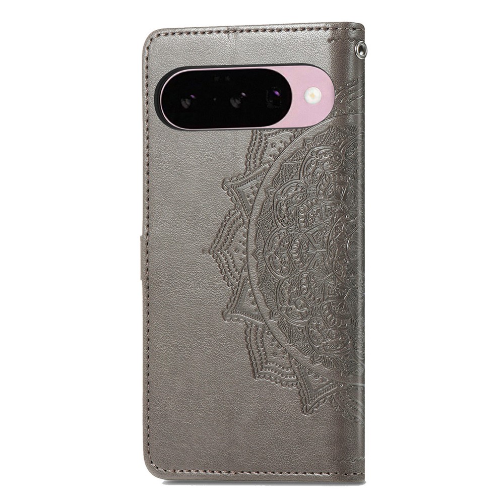  Google Pixel 11 / 11 Pro Fodral Med Mönster Mandala Grå