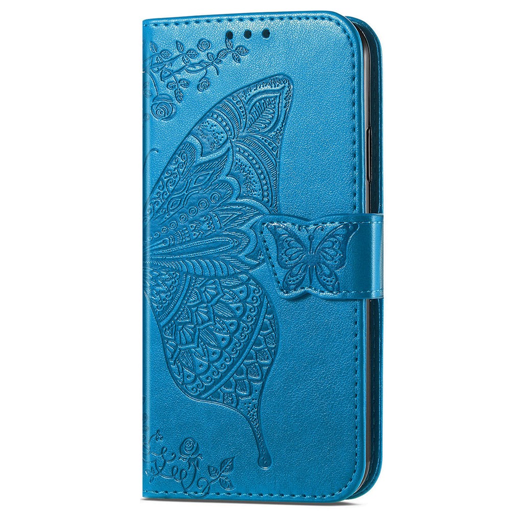  Google Pixel 11 / 11 Pro Fodral Med Mönster Fjäril Blå