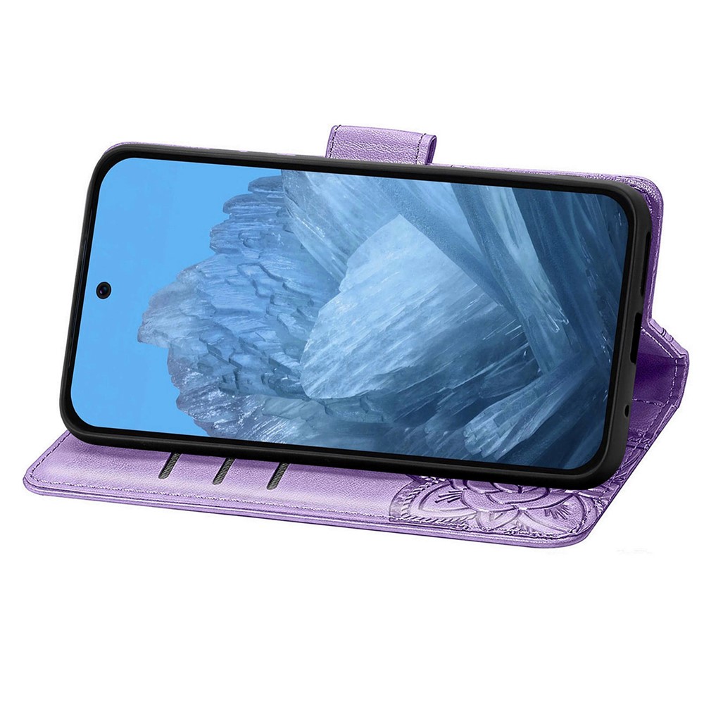  Google Pixel 11 / 11 Pro Fodral Med Mönster Fjäril Lila