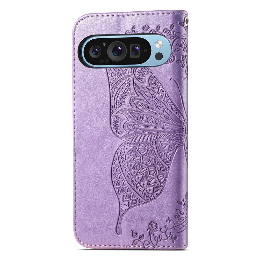  Google Pixel 11 / 11 Pro Fodral Med Mönster Fjäril Lila