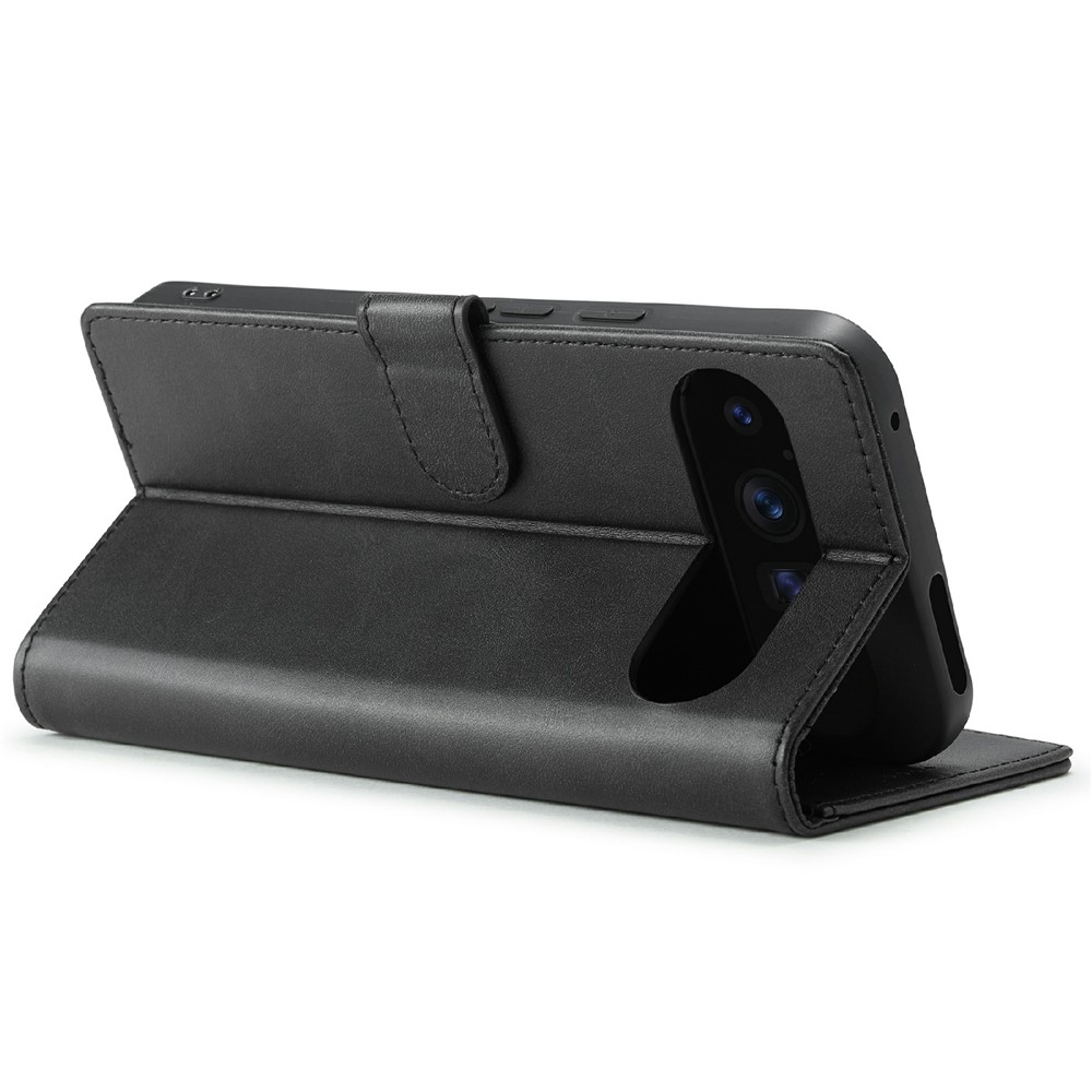 LC.IMEEKE LC.IMEEKE Google Pixel 11/11 Pro Fodral Läder Svart