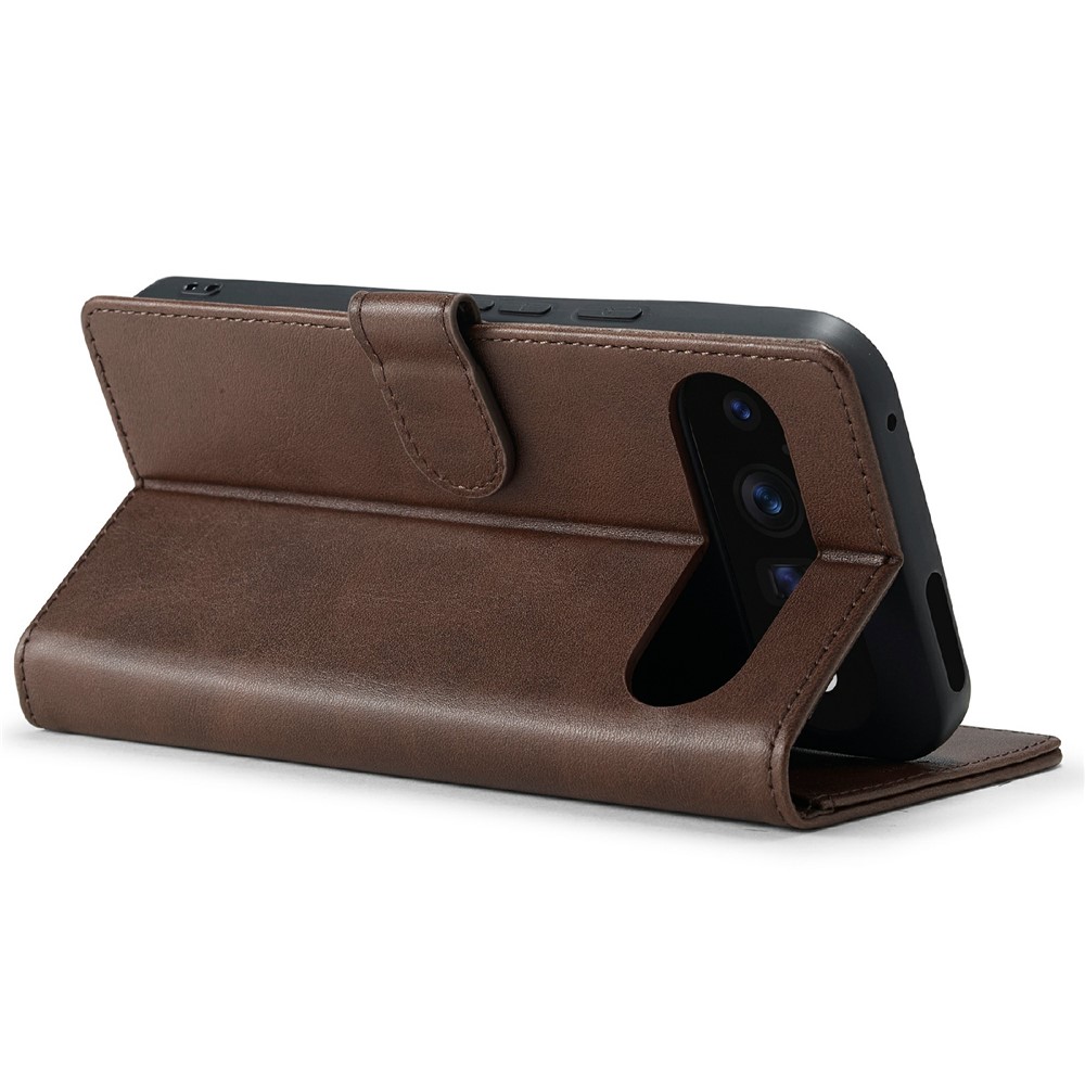 LC.IMEEKE LC.IMEEKE Google Pixel 11/11 Pro Fodral Läder Brun
