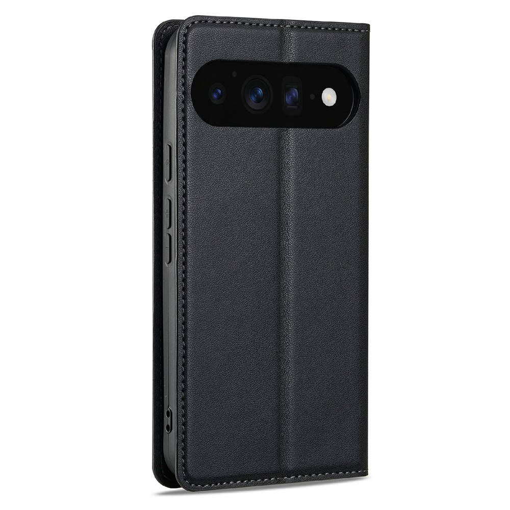 LC.IMEEKE LC.IMEEKE Google Pixel 11 Pro XL Fodral Flip Läder Svart