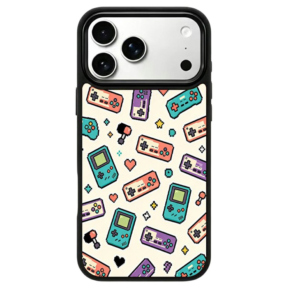  iPhone 18 Pro / 17 Pro Skal MagSafe UV-Mönster Spel