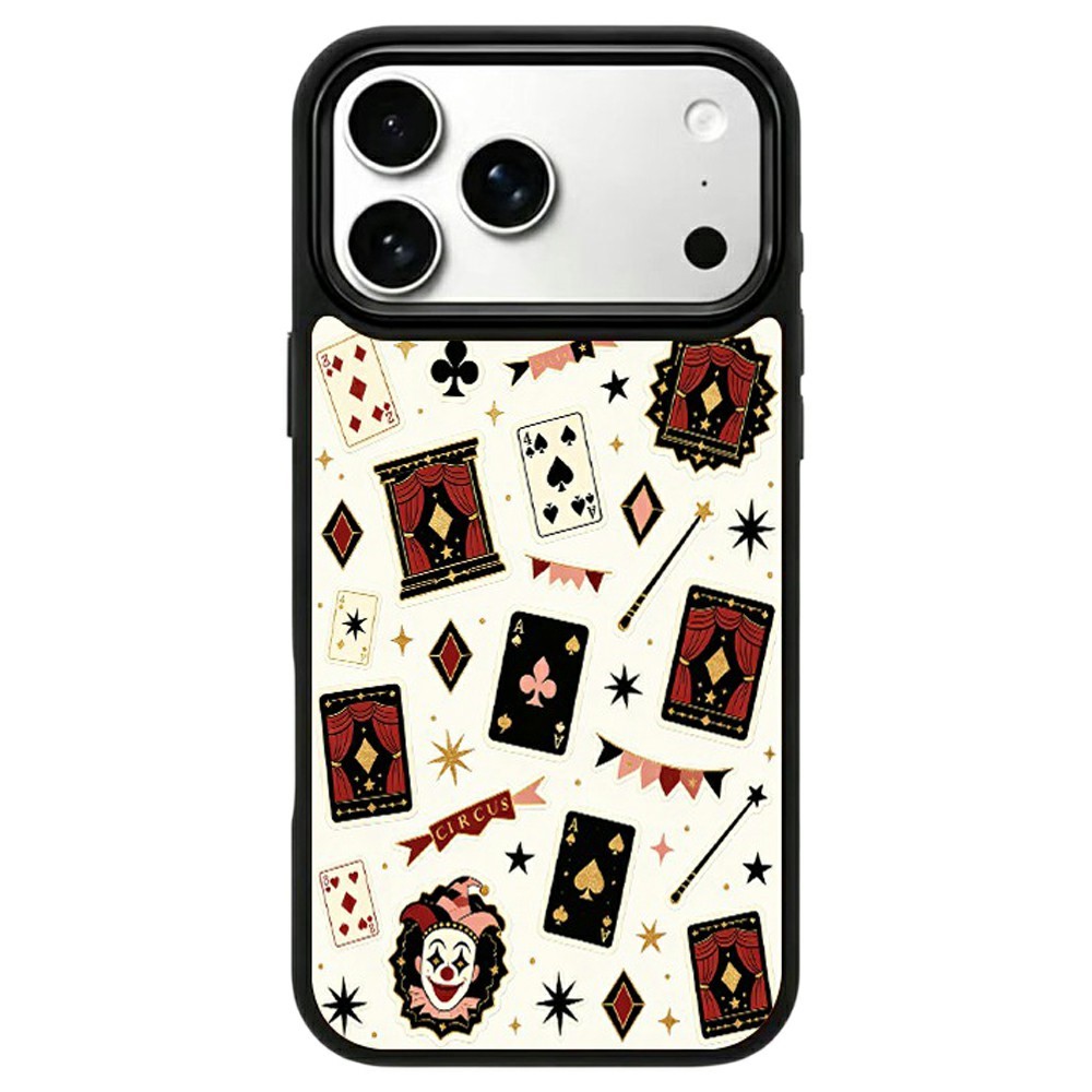  iPhone 18 Pro / 17 Pro Skal MagSafe UV-Mönster Poker