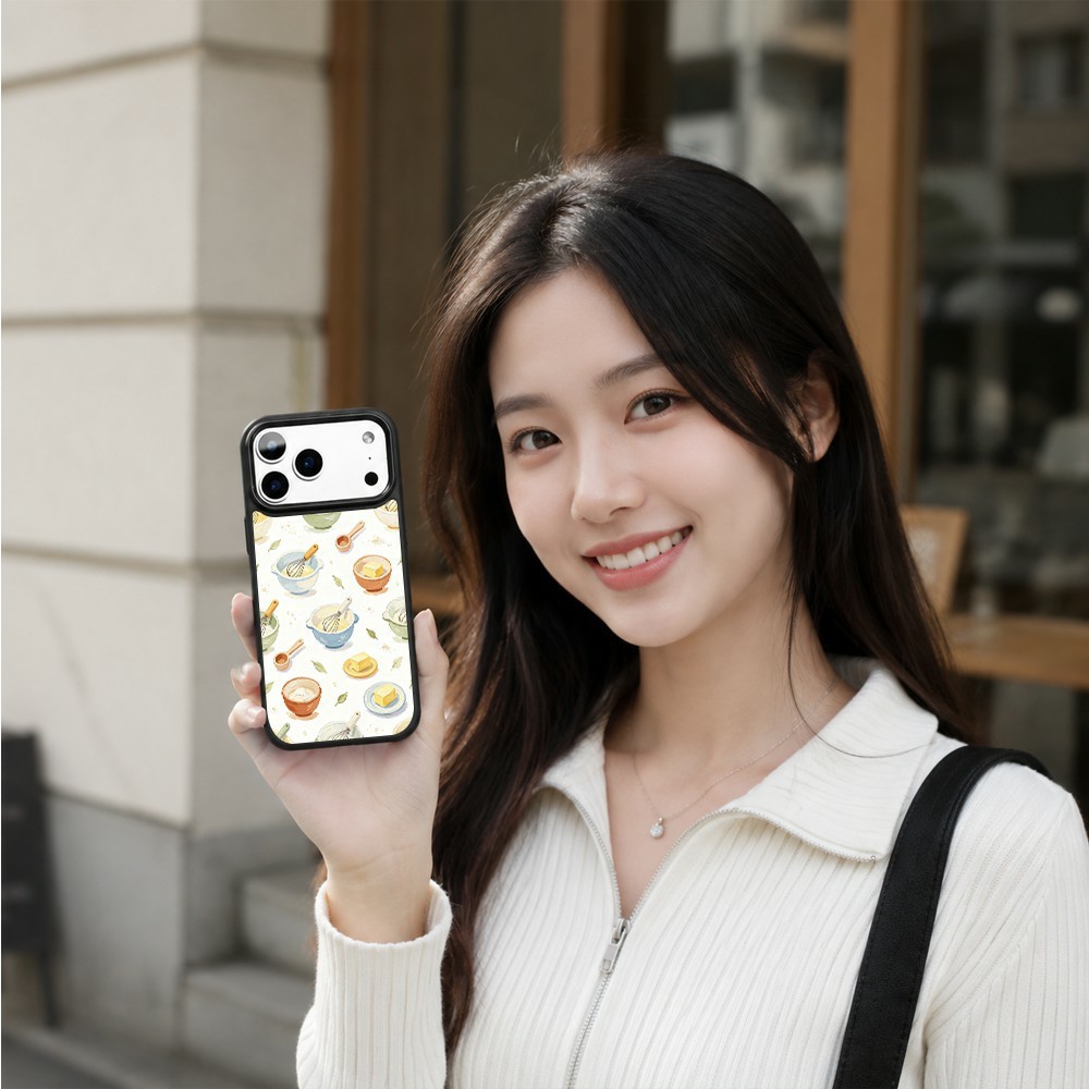  iPhone 18 Pro / 17 Pro Skal MagSafe UV-Mönster Baka