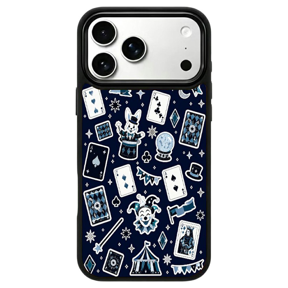  iPhone 18 Pro / 17 Pro Skal MagSafe UV-Mönster Poker