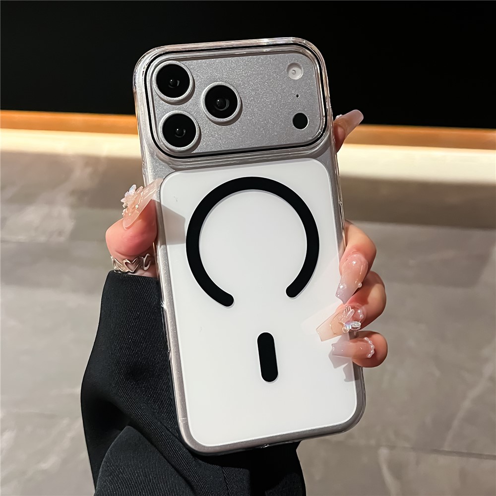  iPhone 18 Pro / 17 Pro Skal MagSafe Transparent/Svart