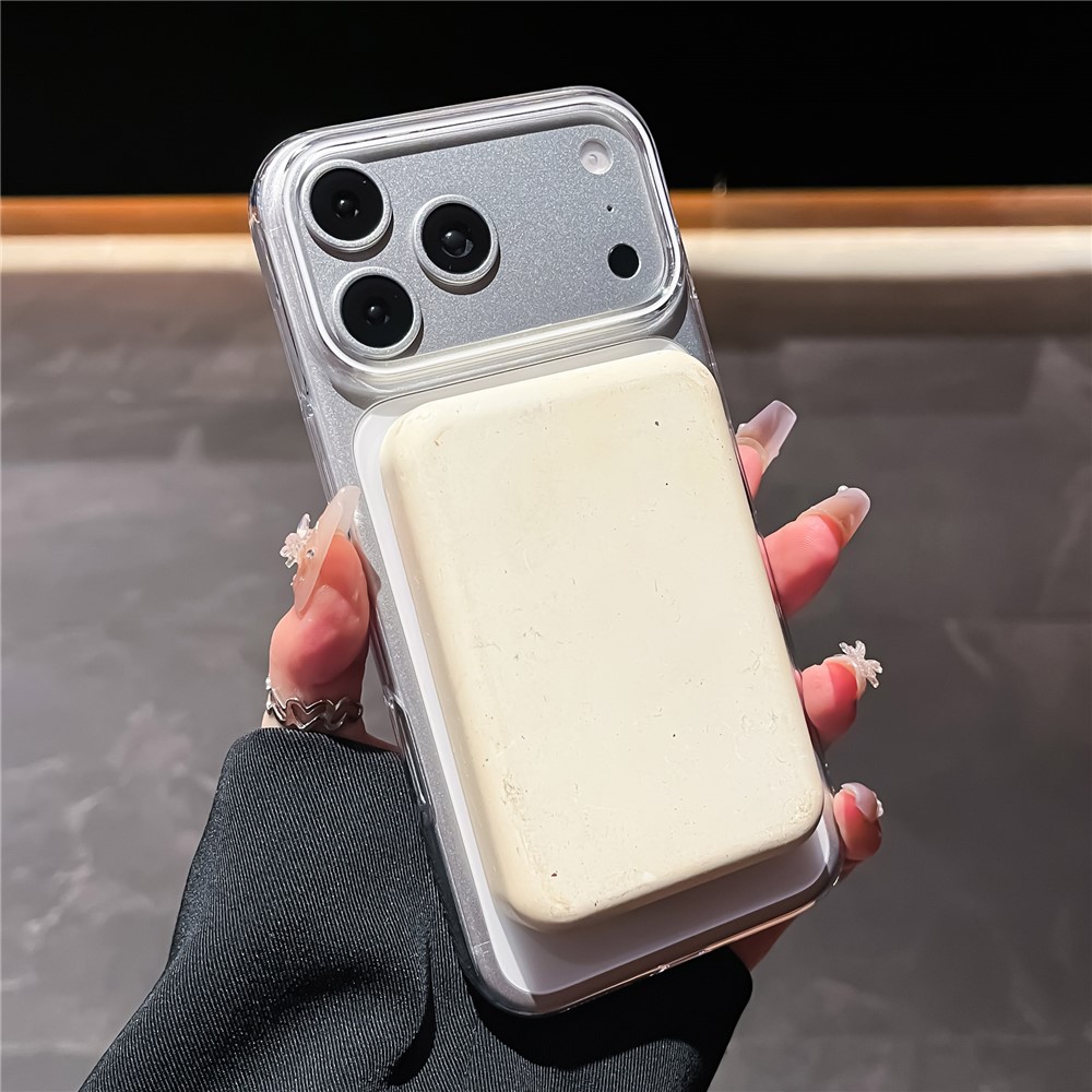  iPhone 18 Pro / 17 Pro Skal MagSafe Transparent/Svart