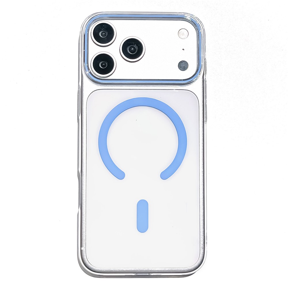  iPhone 18 Pro / 17 Pro Skal MagSafe Transparent/Ljus Blå