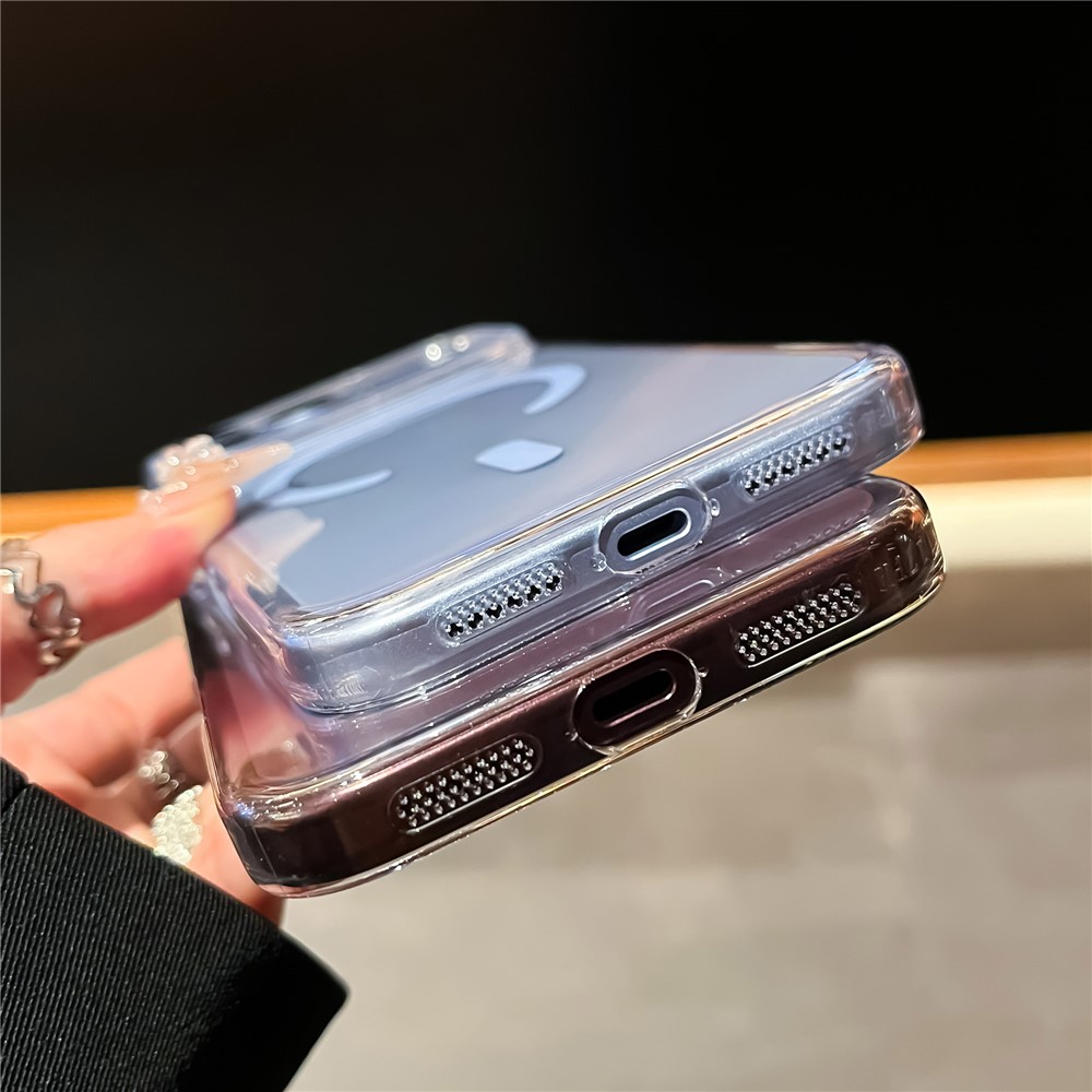  iPhone 18 Pro / 17 Pro Skal MagSafe Transparent/Ljus Blå