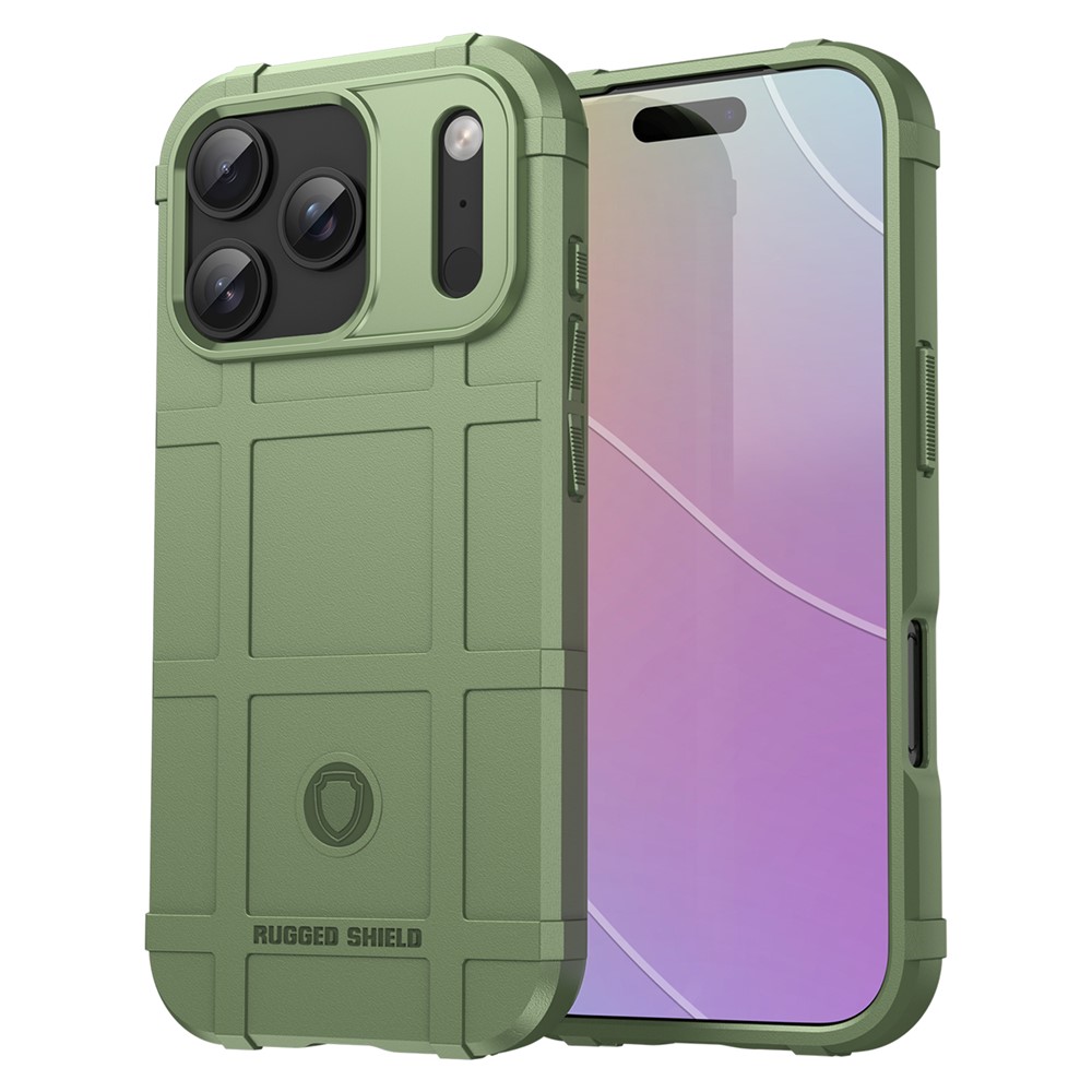  iPhone 18 Pro / 17 Pro Skal Robust Grön
