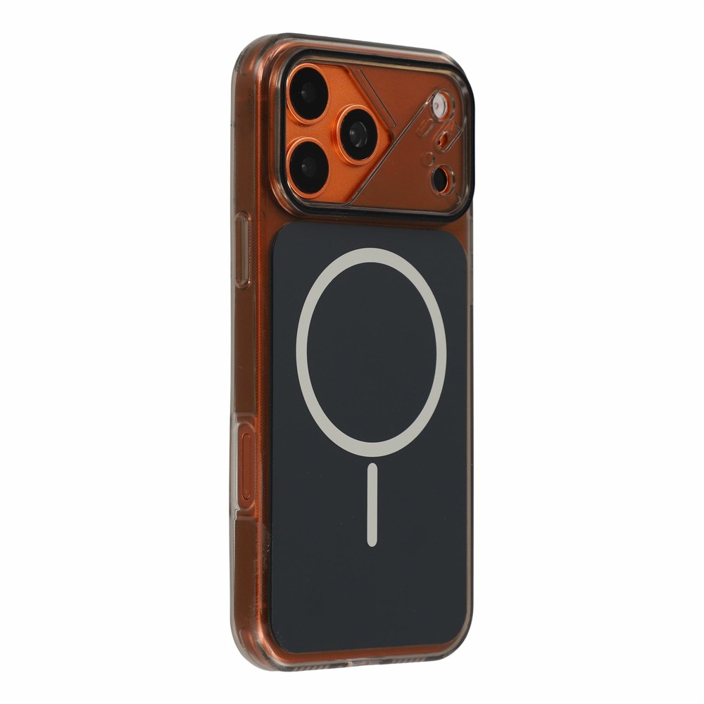  iPhone 18 Pro / 17 Pro Skal MagSafe Reptåligt Hybrid Svart