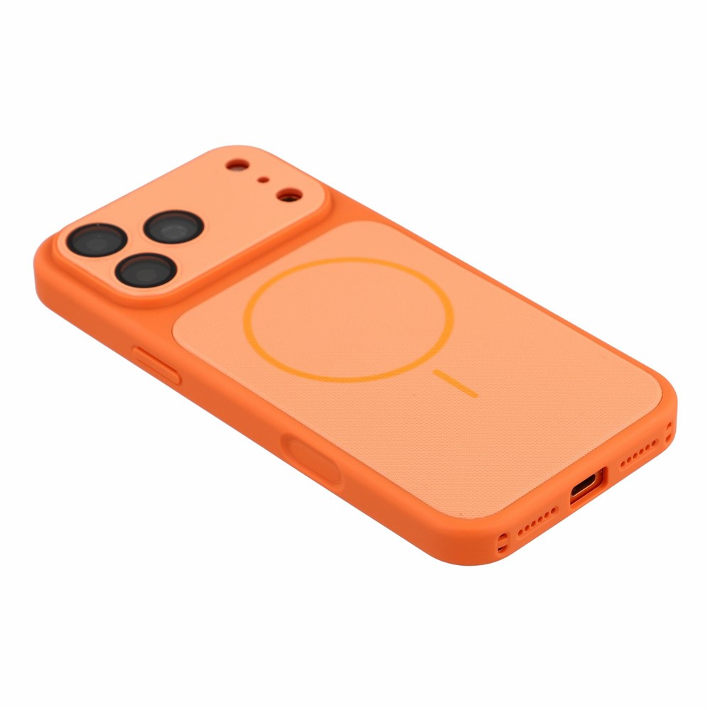  iPhone 18 Pro / 17 Pro Skal MagSafe Med Linsskydd Orange