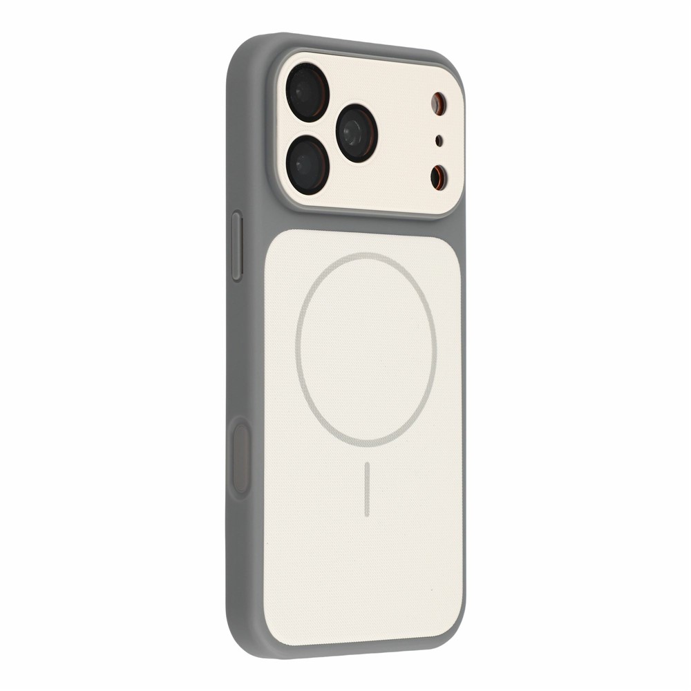  iPhone 18 Pro / 17 Pro Skal MagSafe Med Linsskydd Grå