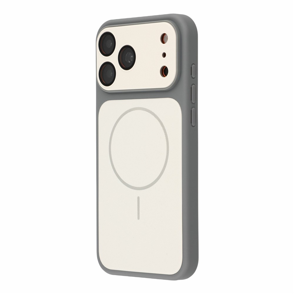  iPhone 18 Pro / 17 Pro Skal MagSafe Med Linsskydd Grå