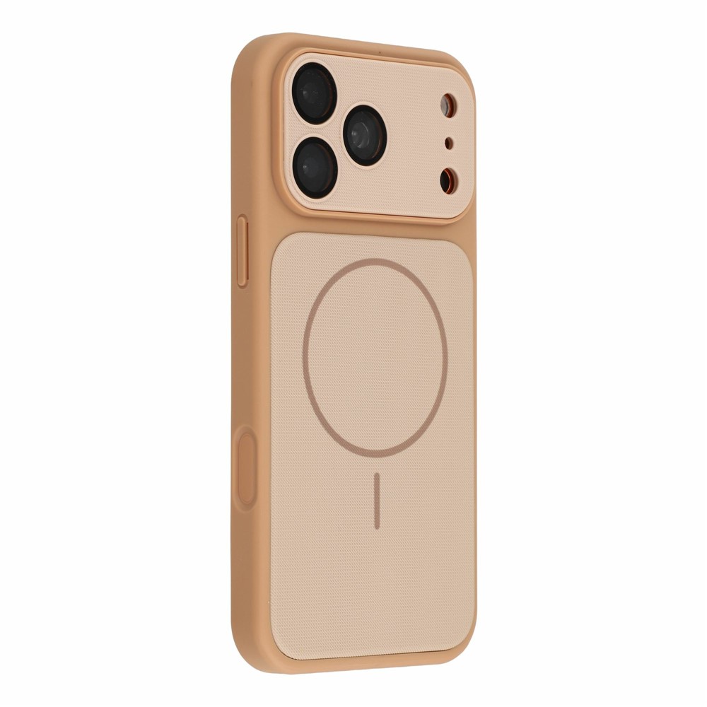  iPhone 18 Pro / 17 Pro Skal MagSafe Med Linsskydd Brun