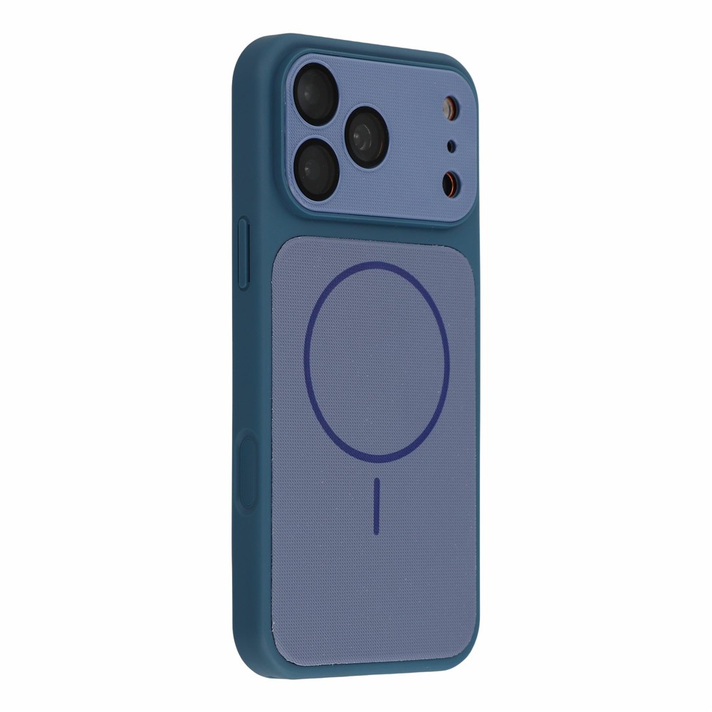  iPhone 18 Pro / 17 Pro Skal MagSafe Med Linsskydd Blå