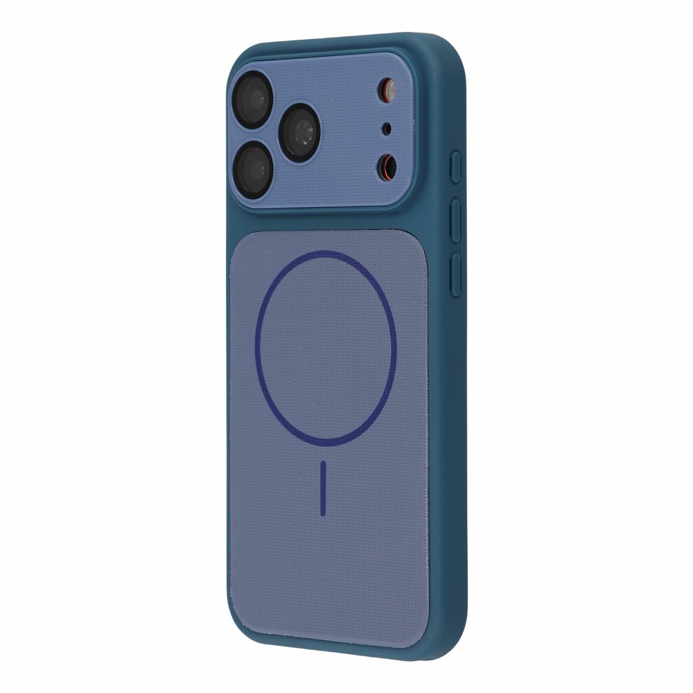  iPhone 18 Pro / 17 Pro Skal MagSafe Med Linsskydd Blå