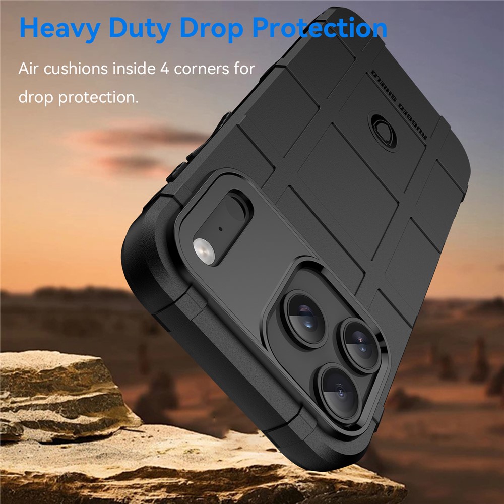  iPhone 18 Pro Max / 17 Pro Max Skal Robust Svart