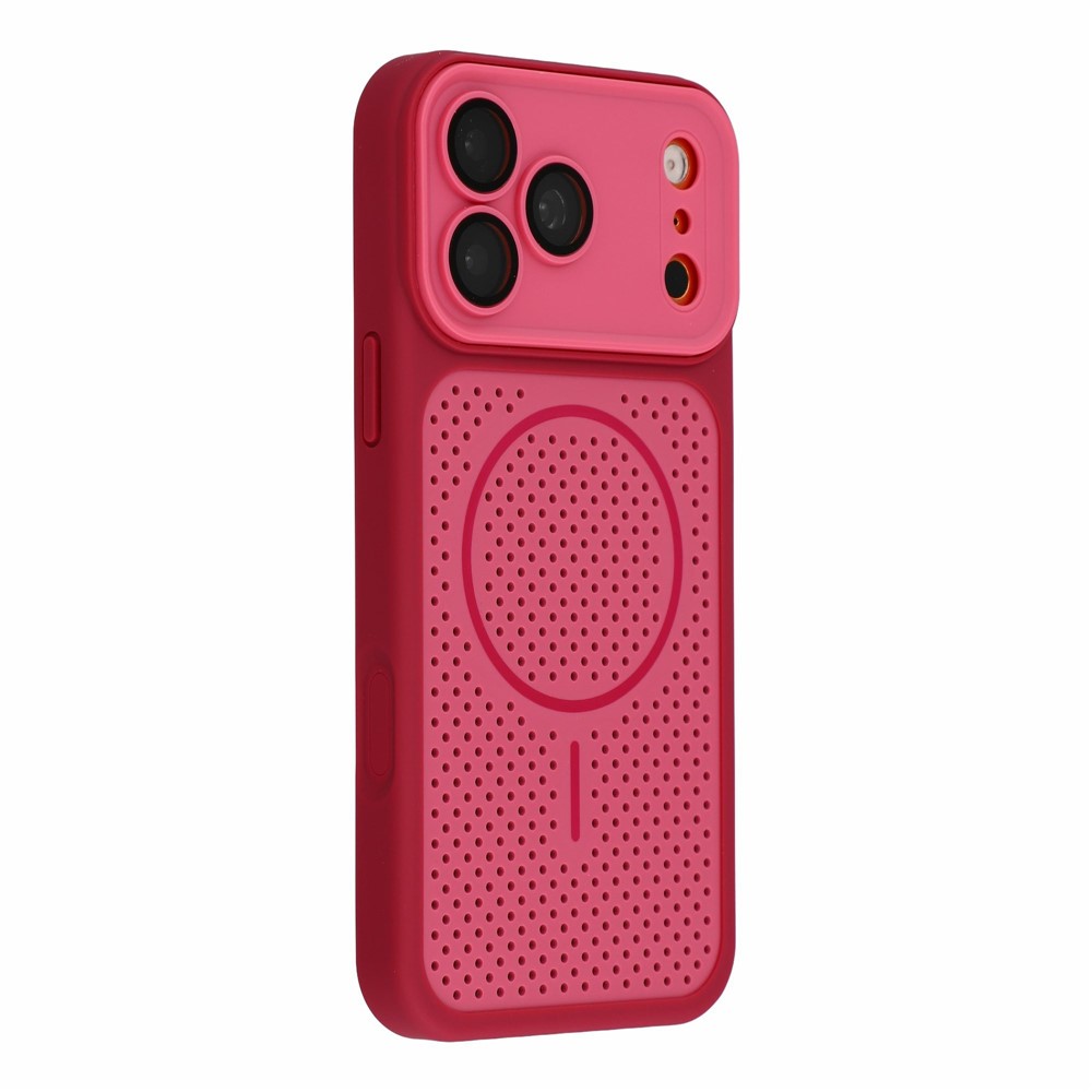  iPhone 18 Pro Max/17 Pro Max Skal MagSafe Ventilerat röd