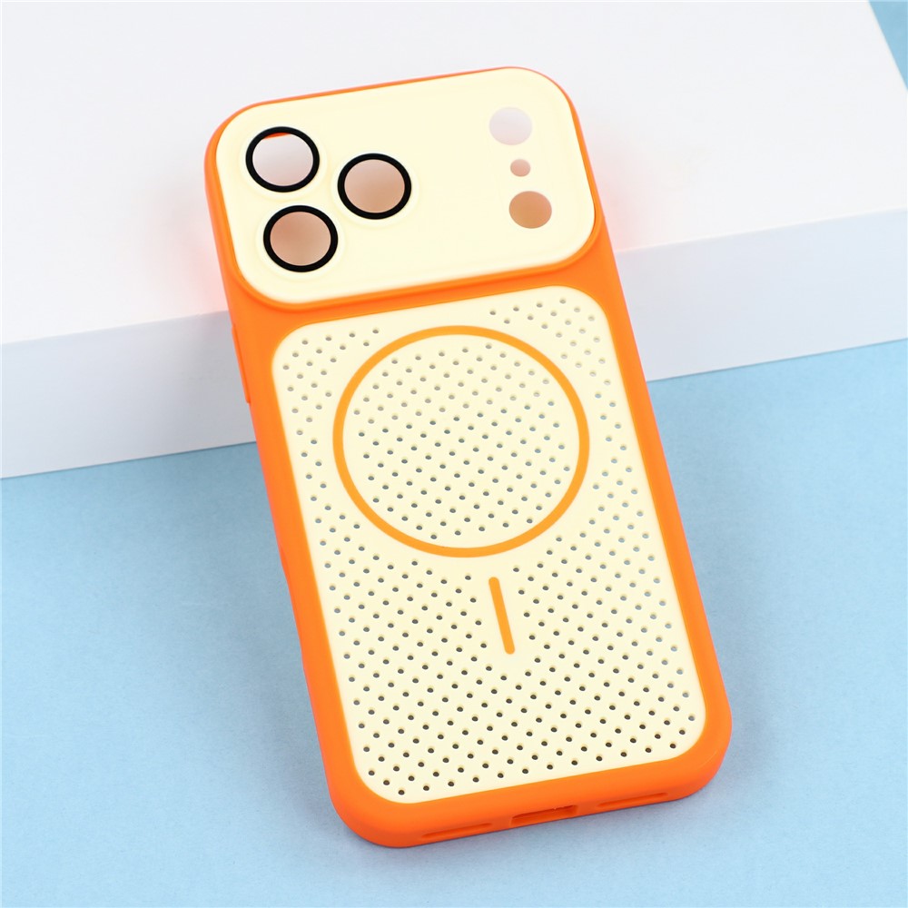  iPhone 18 Pro Max/17 Pro Max Skal MagSafe Ventilerat Orange