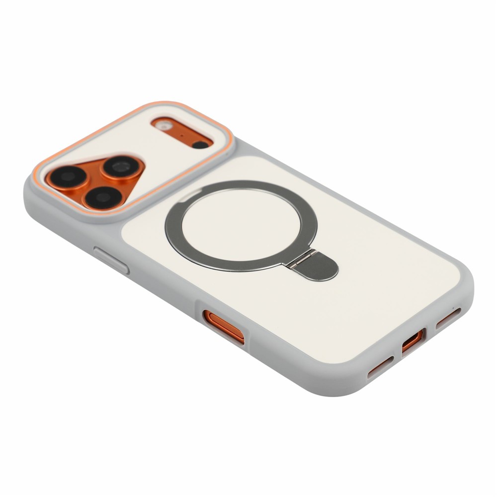  iPhone 18 Pro Max/17 Pro Max Skal MagSafe Stativ Grå