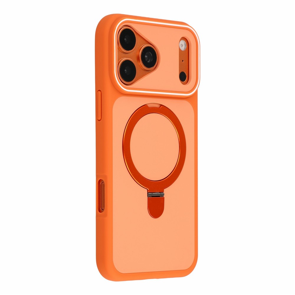  iPhone 18 Pro Max/17 Pro Max Skal MagSafe Stativ Orange