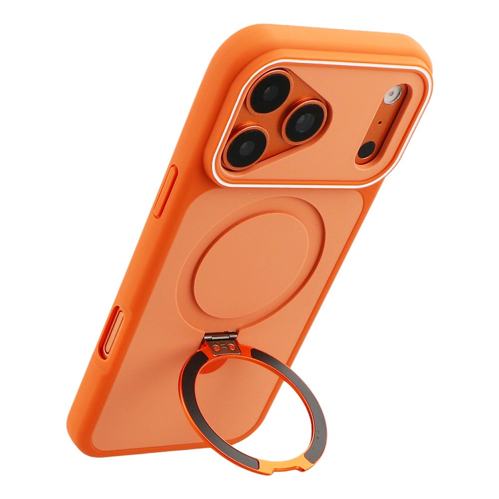  iPhone 18 Pro Max/17 Pro Max Skal MagSafe Stativ Orange