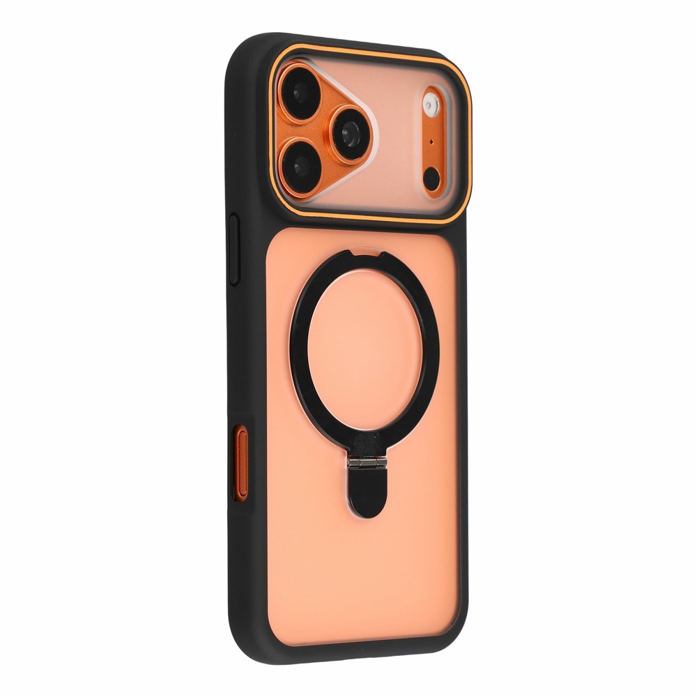  iPhone 18 Pro Max/17 Pro Max Skal MagSafe Stativ Svart