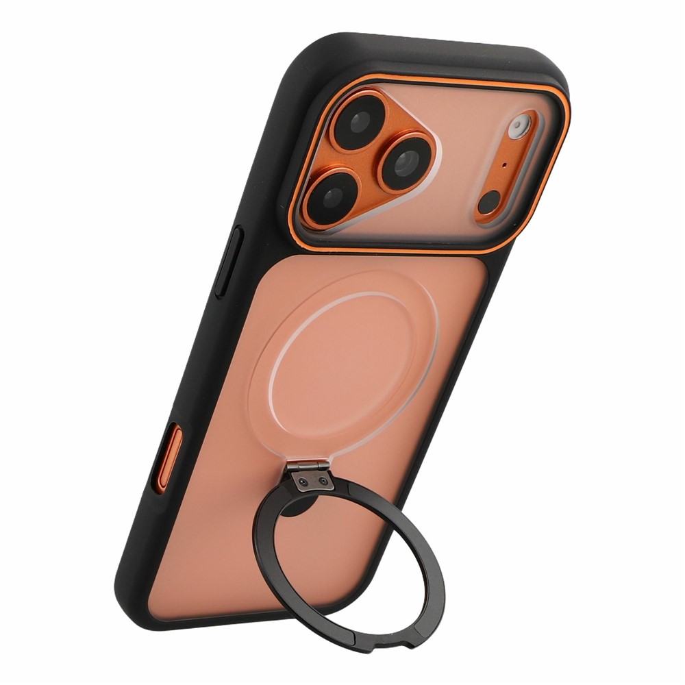  iPhone 18 Pro Max/17 Pro Max Skal MagSafe Stativ Svart