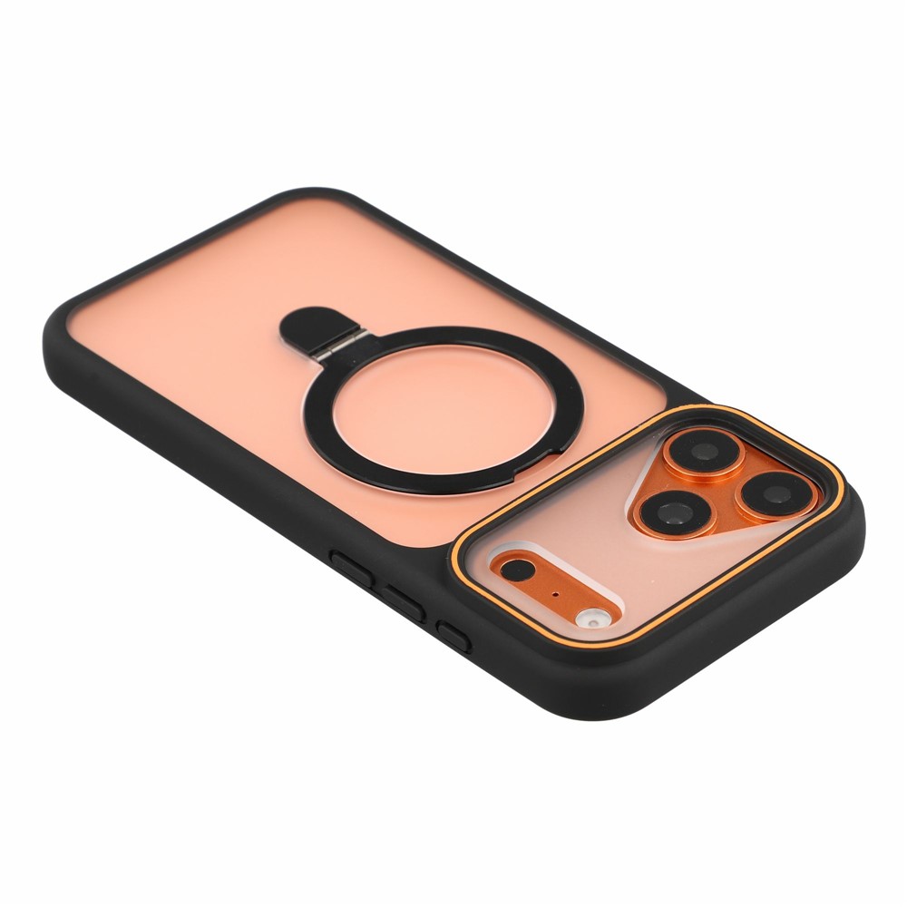  iPhone 18 Pro Max/17 Pro Max Skal MagSafe Stativ Svart