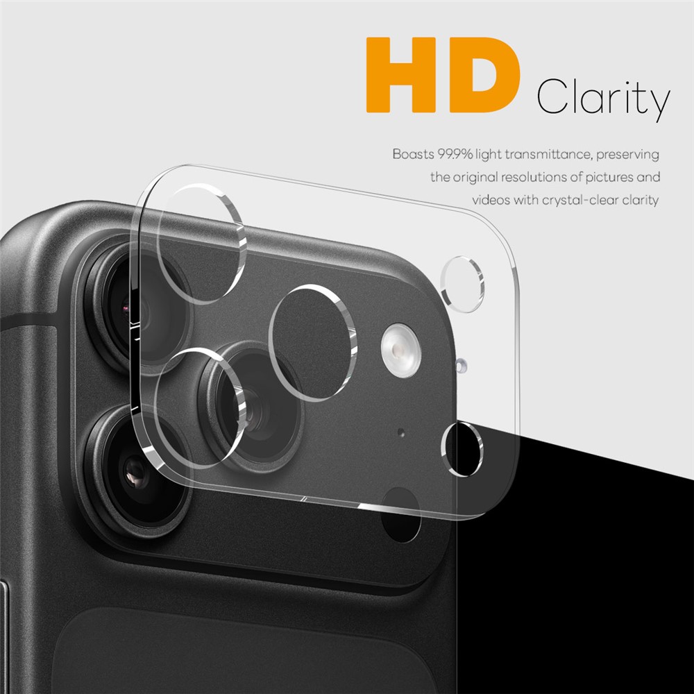 NORTHJO NORTHJO iPhone 18 Pro Max 2-PACK Linsskydd Härdat Glas