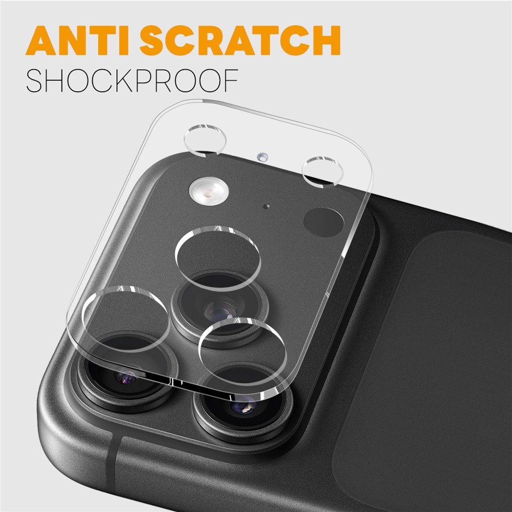 NORTHJO NORTHJO iPhone 18 Pro Max 2-PACK Linsskydd Härdat Glas