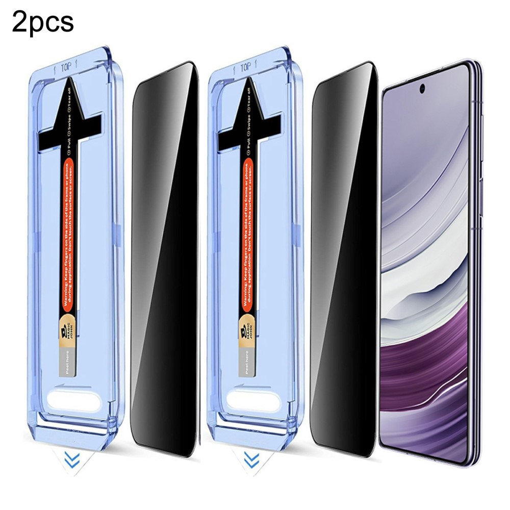  Samsung Galaxy S25 / S24 2-PACK Skärmskydd Härdat Glas Privacy